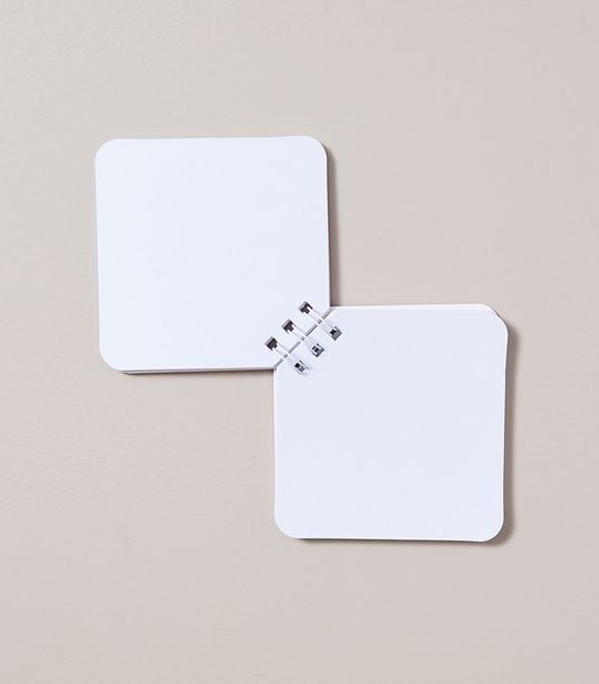 2 Pack Sqaure Mini Notebooks - Rollerskate