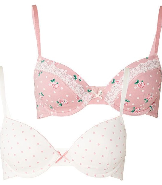 Lily Loves 2 Pack Plunge Bras