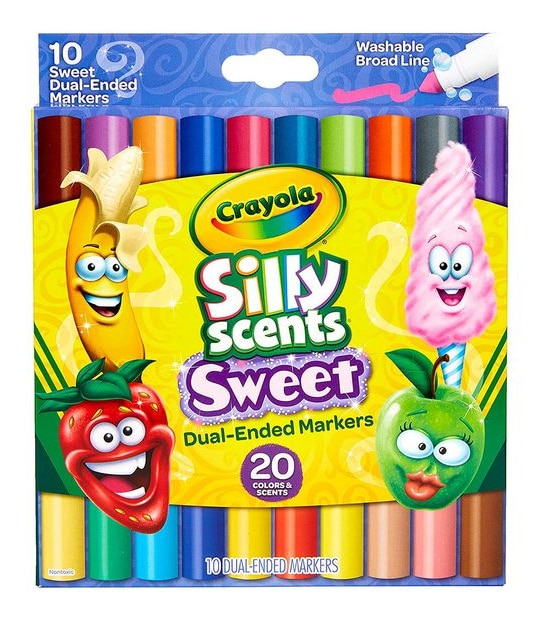 Crayola Silly Scents Dual Ended Markers - 10 Pack
