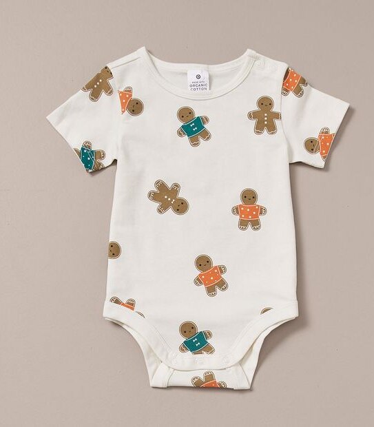 3 Piece Baby Organic Cotton Christmas Set