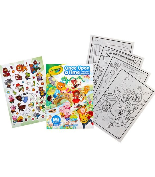 Crayola Colouring Book - Fairytales