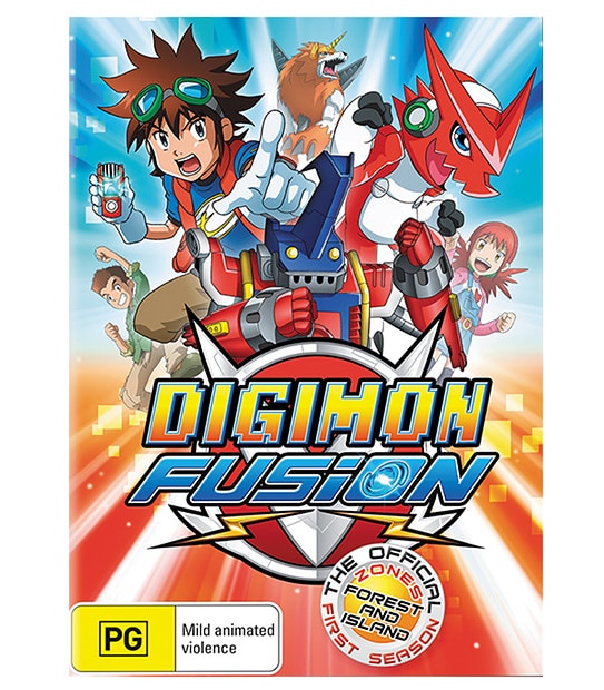 Digimon Fusion: Forest + Island - DVD