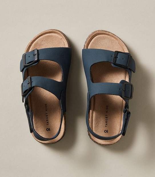 Kids Junior Moulded Cork Sandals