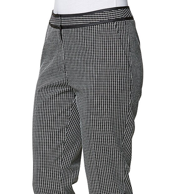 Monochrome Jacquard Pants