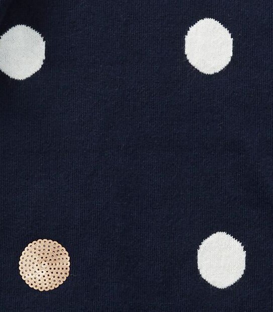 Sequin Spot Knit Jumper