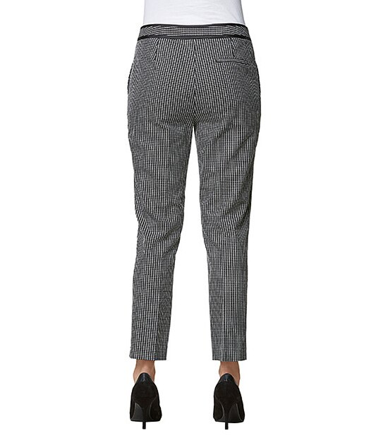 Monochrome Jacquard Pants