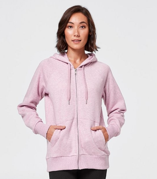 Active Fleece Hoodie Jumper - Pink Marle | Target Australia