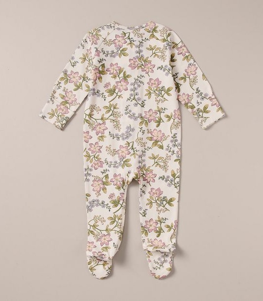 Baby Organic Cotton Print Coverall 2 of 5