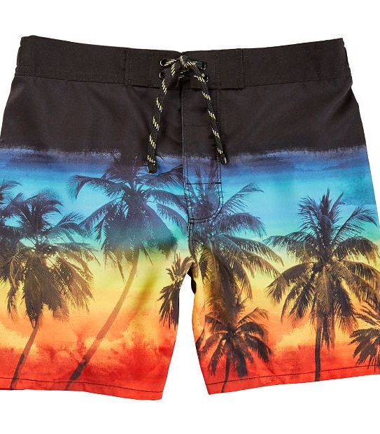 Palms Photo Print Boardshort