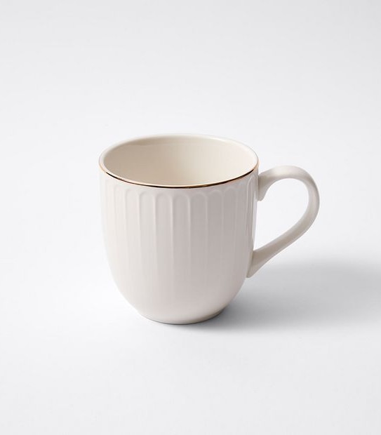 Gold Rim Mug