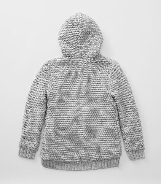 Piping Hot Knit Coatigan With Hood