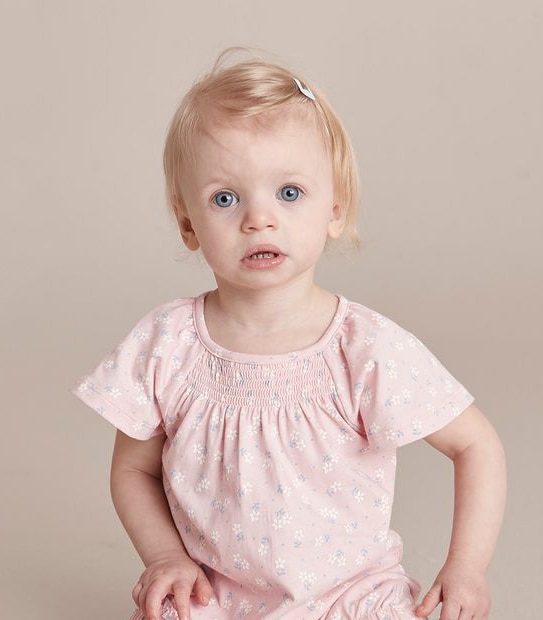 S23 257776_01 G RUCHED FRONT JERSEY ROMPER FLORAL 5 of 5