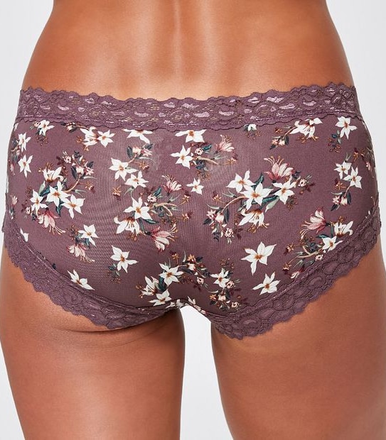 Jockey Parisienne Micro Boyleg Briefs - Moon Blossom