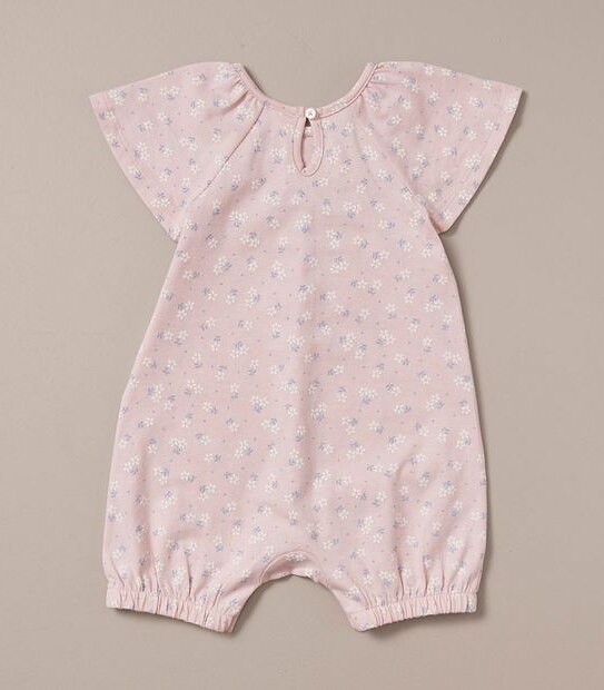 S23 257776_01 G RUCHED FRONT JERSEY ROMPER FLORAL 2 of 5