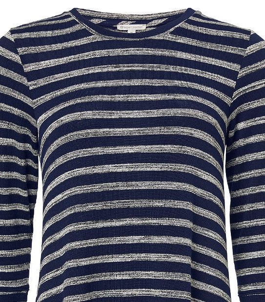 3/4 Swing Dress - Peacoat 4 of 4