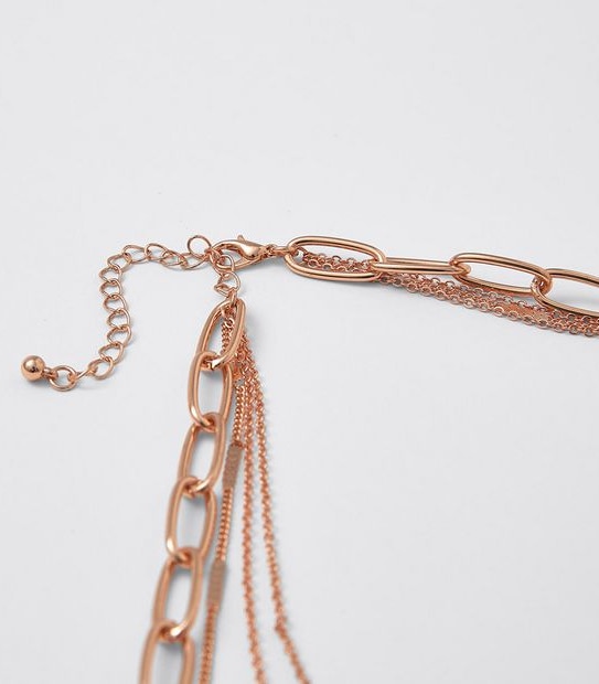 Short Layered Filigree Necklace