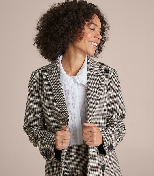 Lily Loves Double Breasted Blazer
