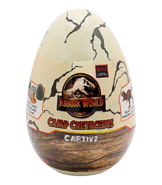 Jurassic World Captivz Camp Cretaceous Slime Eggs Assorted