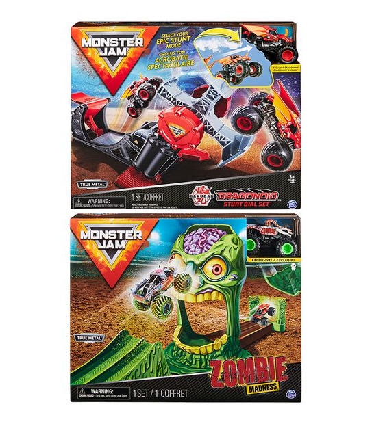 Monster Jam 1:64 Stunt Playset - Assorted*