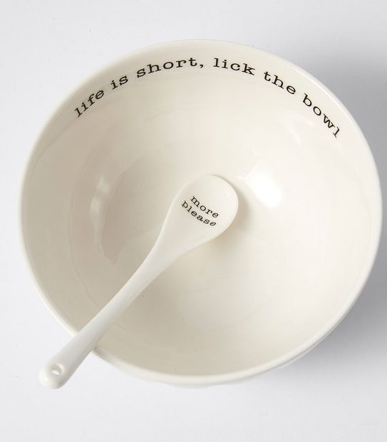 Dipping Bowl with Spoon