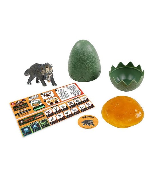 Jurassic World Captivz Camp Cretaceous Slime Eggs Assorted
