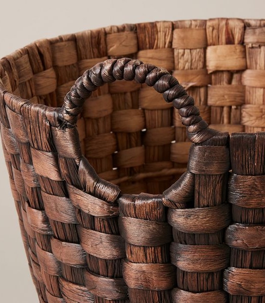 Water Hyacinth Round Basket