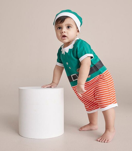 2 Piece Baby Organic Cotton Christmas Set
