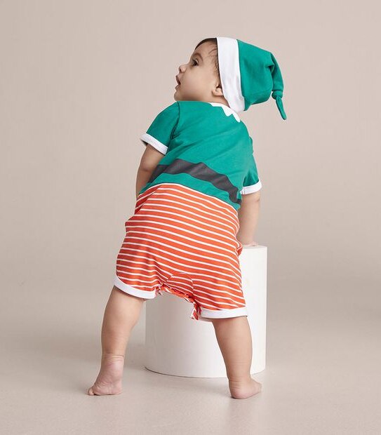 2 Piece Baby Organic Cotton Christmas Set