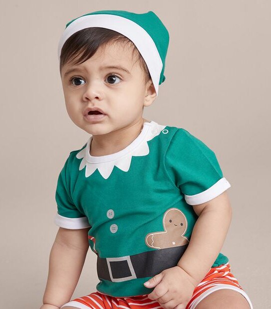2 Piece Baby Organic Cotton Christmas Set