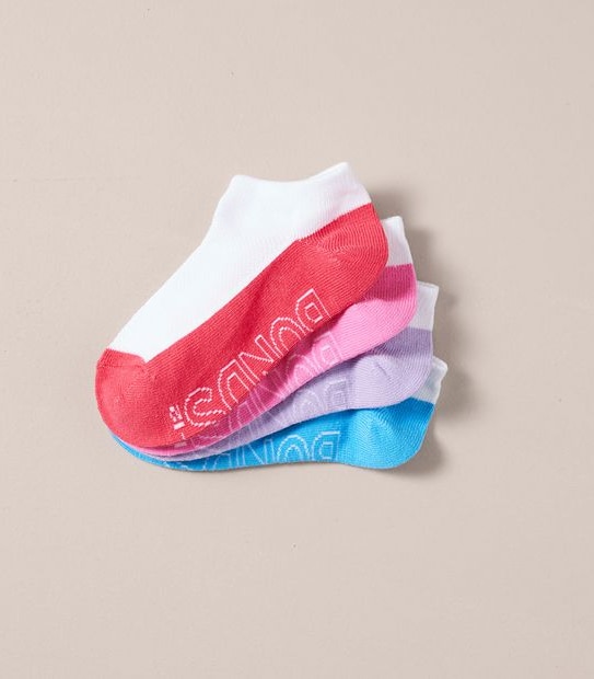 4 Pack Bonds Low Cut Socks