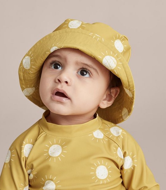 3 Piece Baby Sun Swim Set