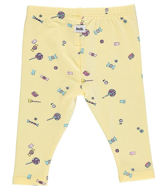 Girls' Full Length Candy Print Leggings