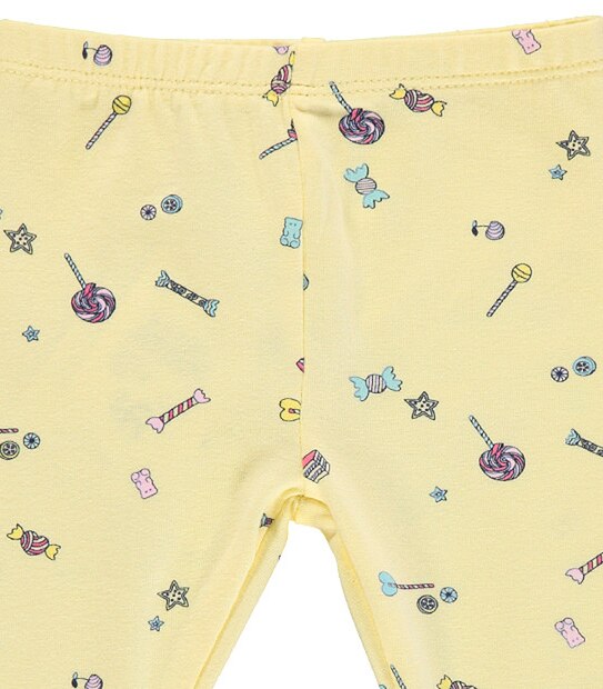 Girls' Full Length Candy Print Leggings