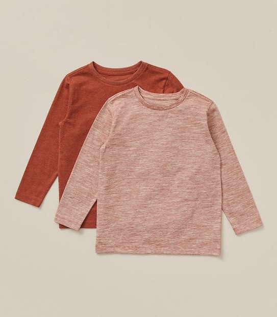 2 Pack Long Sleeve Tops
