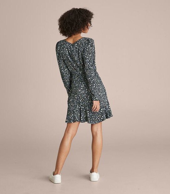 Lily Loves Flounce Hem Mini Dress