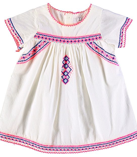 Girls' Dress & Bloomers Set
