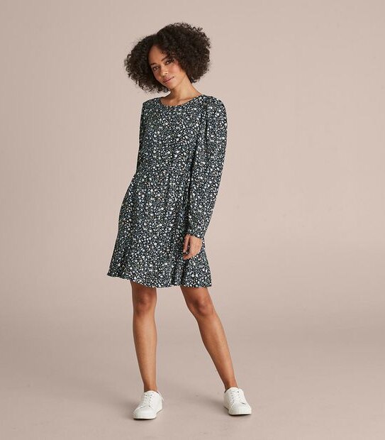 Lily Loves Flounce Hem Mini Dress
