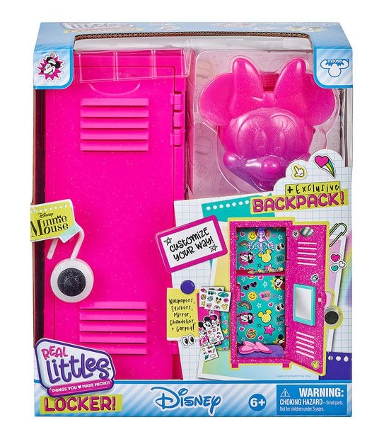 Real Littles Disney Locker and Backpack