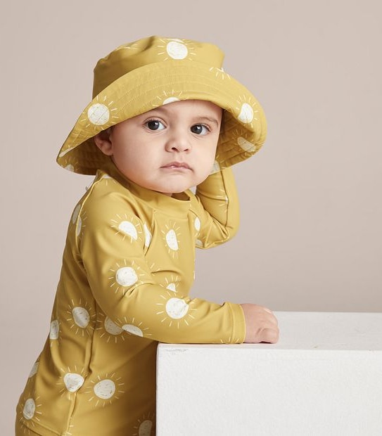 3 Piece Baby Sun Swim Set