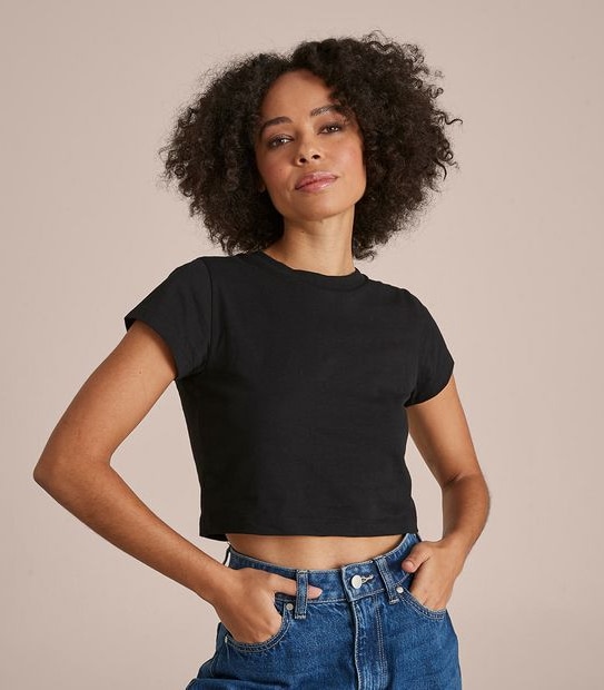 Lily Loves Organic Cotton Baby Crop T-Shirt