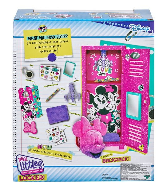 Real Littles Disney Locker and Backpack