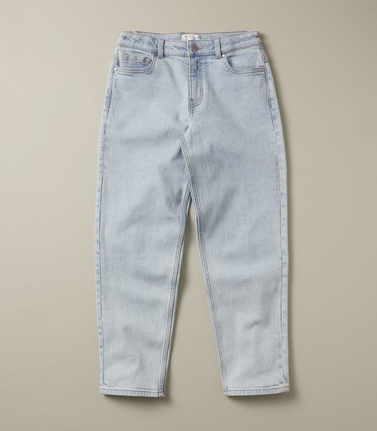Straight Leg Denim Jeans