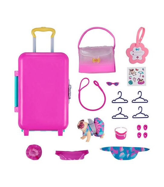 Real Littles Cutie Carries Pet Roller Case and Bag Pack