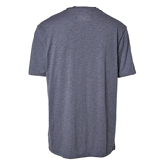 Men's Short Sleeve Notch Neck Printed TShirt Blue Target Australia