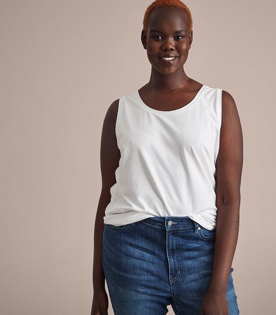Curve Organic Cotton Tank Top