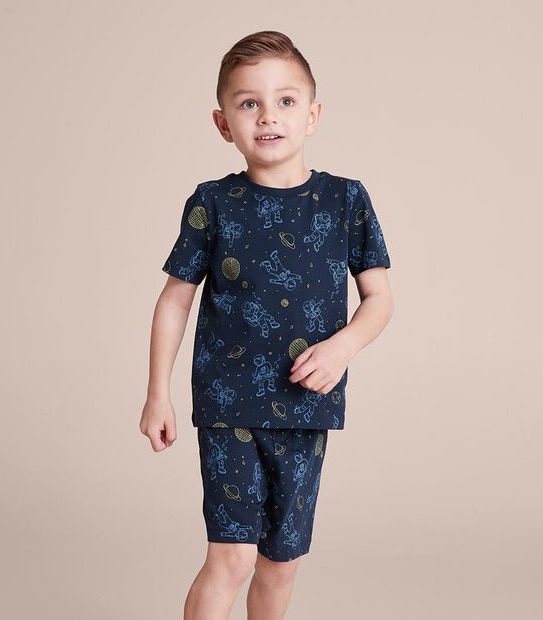 Organic Cotton Astronaut Pyjama Set