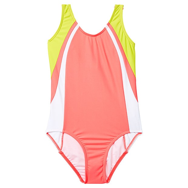 Girls' 1 Piece Panel Bathers Target Australia