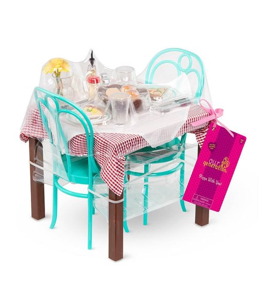Our Generation Pizza with You Dining Set