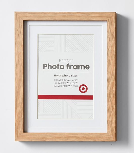 Fraser 15 x 20cm Frame - Natural