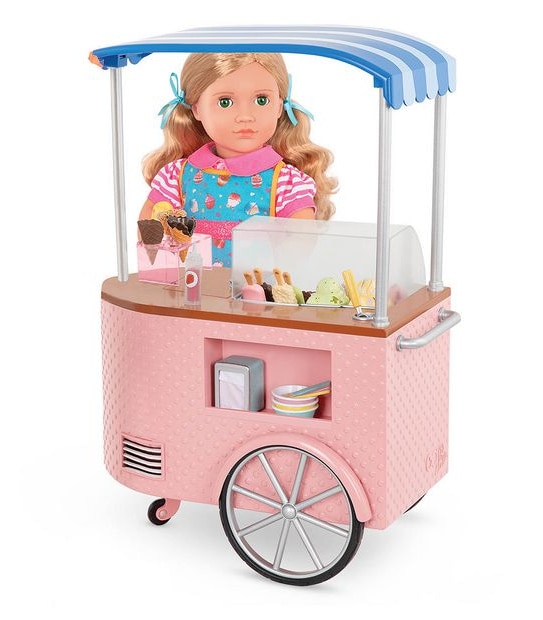 Our Generation Two Scoops Ice Cream Cart